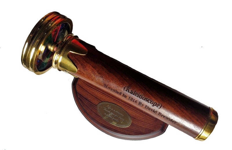 Castle Instruments Handmade 8 Inches Brass Working Kaleidoscope Best Birthday Gift for Children - Image 3